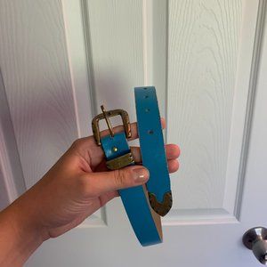 Vintage Turquoise Western Belt